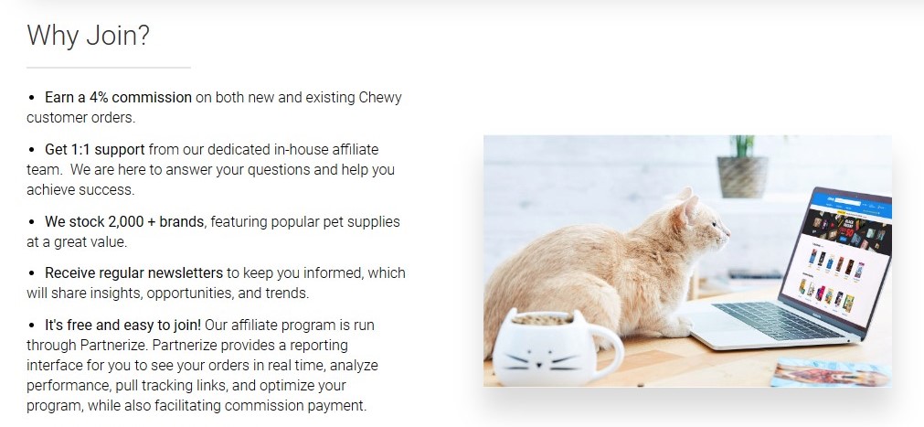 chewy affiliate program review